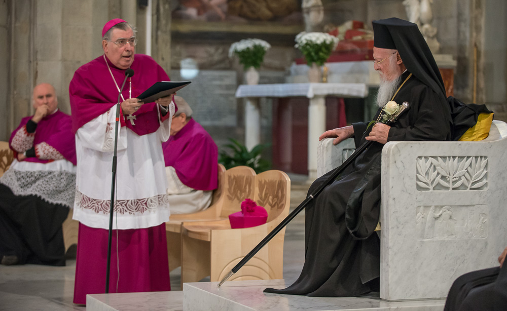 2015 10 27 Visita Patriarca Bartolomeo I Rondine 8500