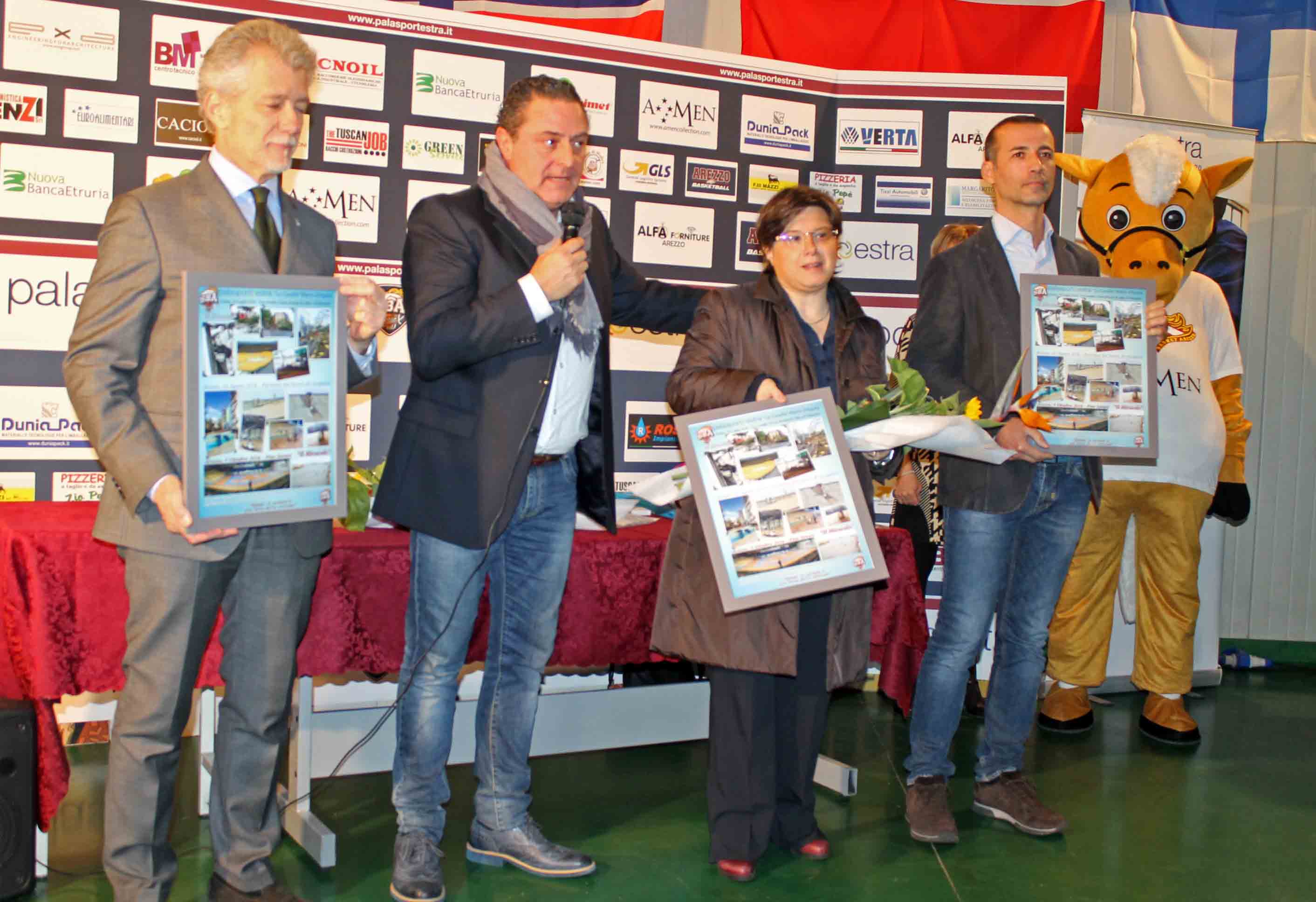 Scuola Basket Arezzo Inaugurazione Palasport Estra 3
