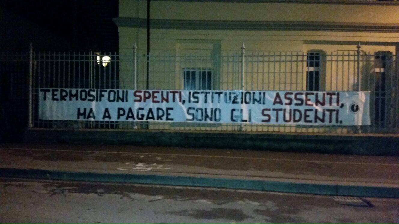 blocco studentesco termosifoni