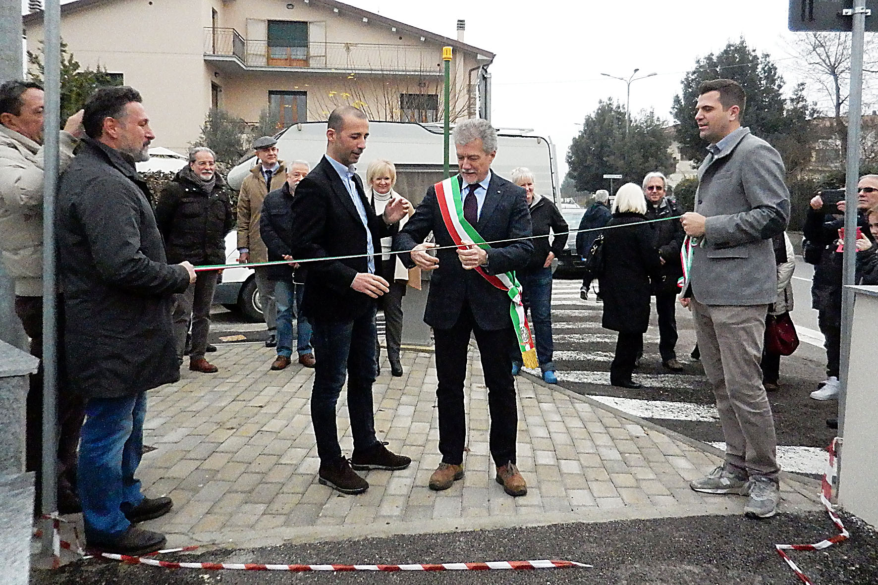 taglio del nastro indicatore