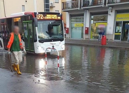 allagamento Arezzo primo settembre pescaiola