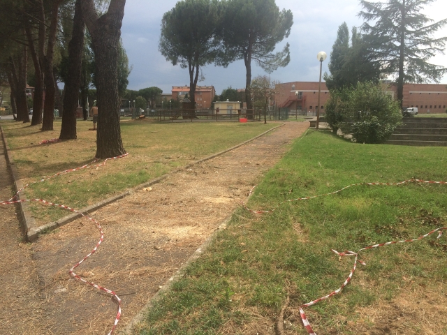 via malpighi amianto cortile