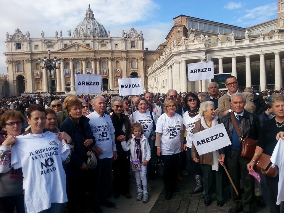 vittime salvabanche papa due