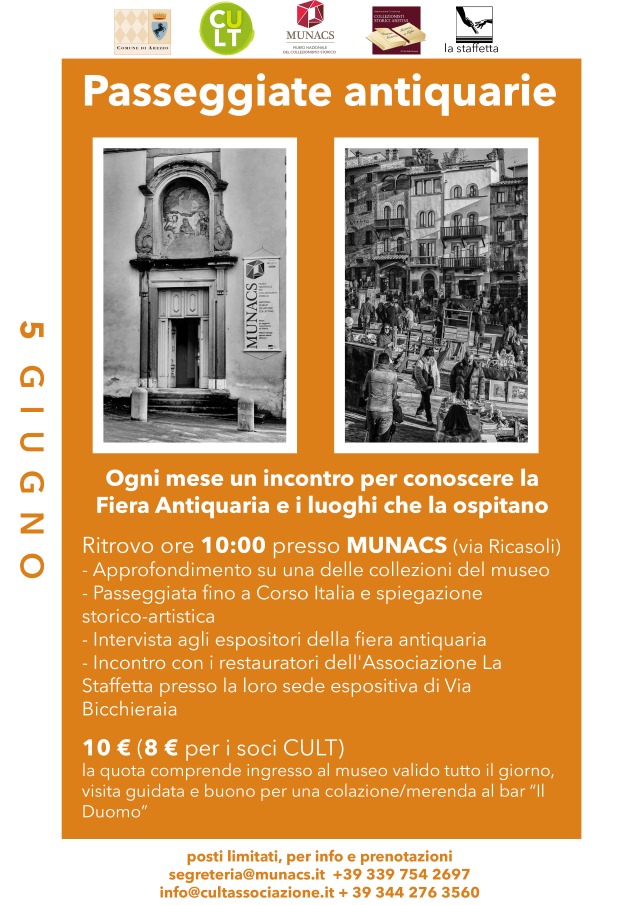antiquaria passeggiate locandina