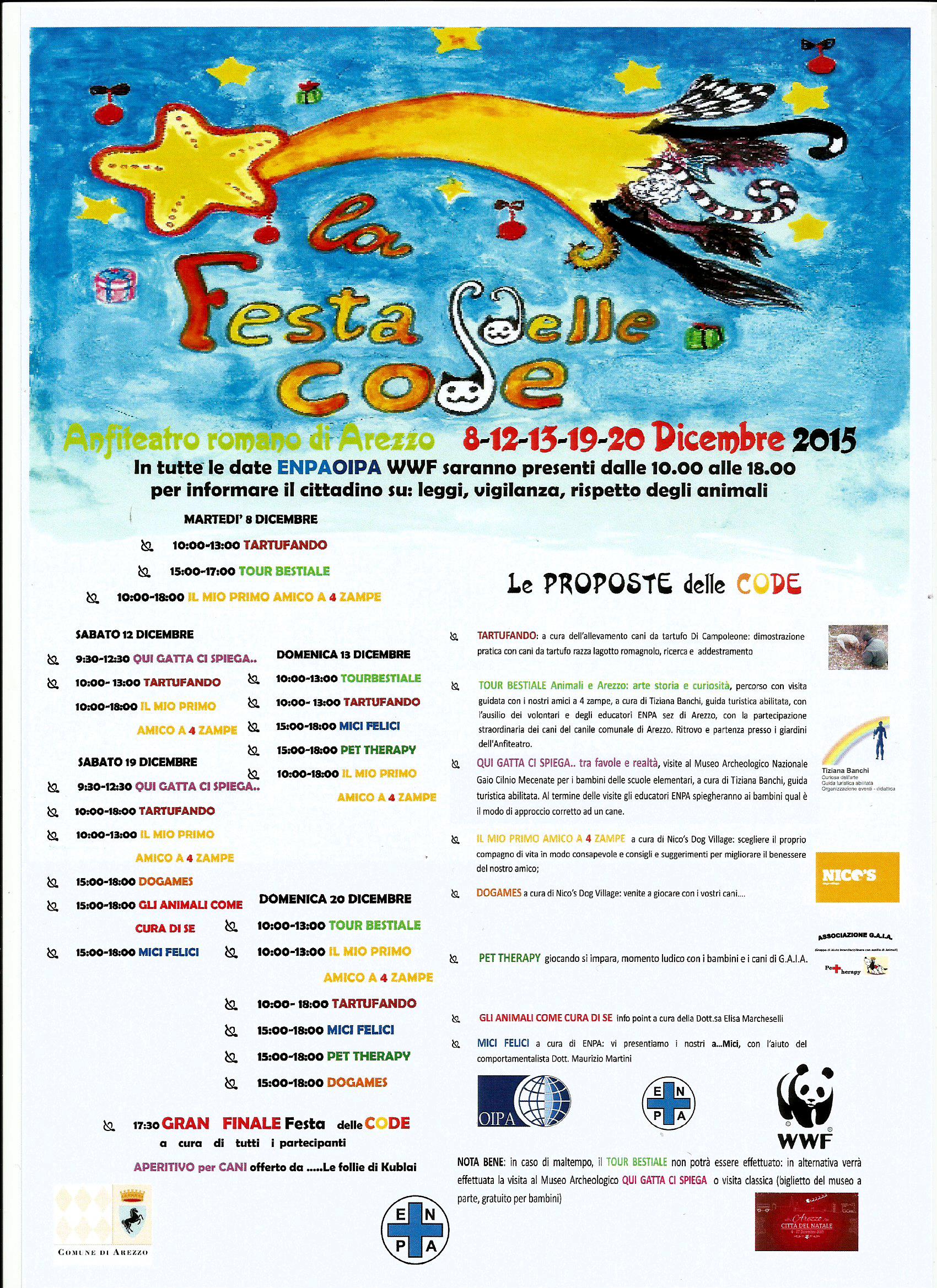festa delle code locandina