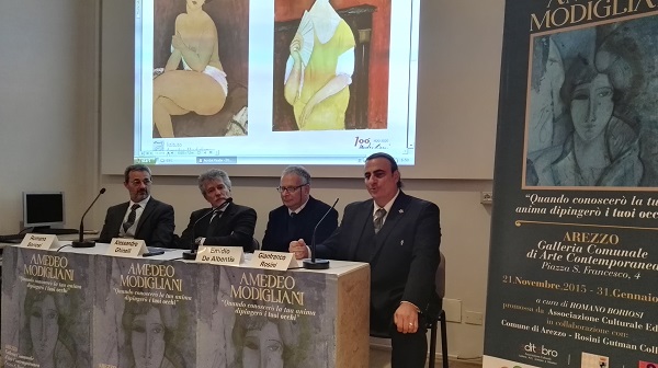 inaugurazione mostra modigliani conf stampa