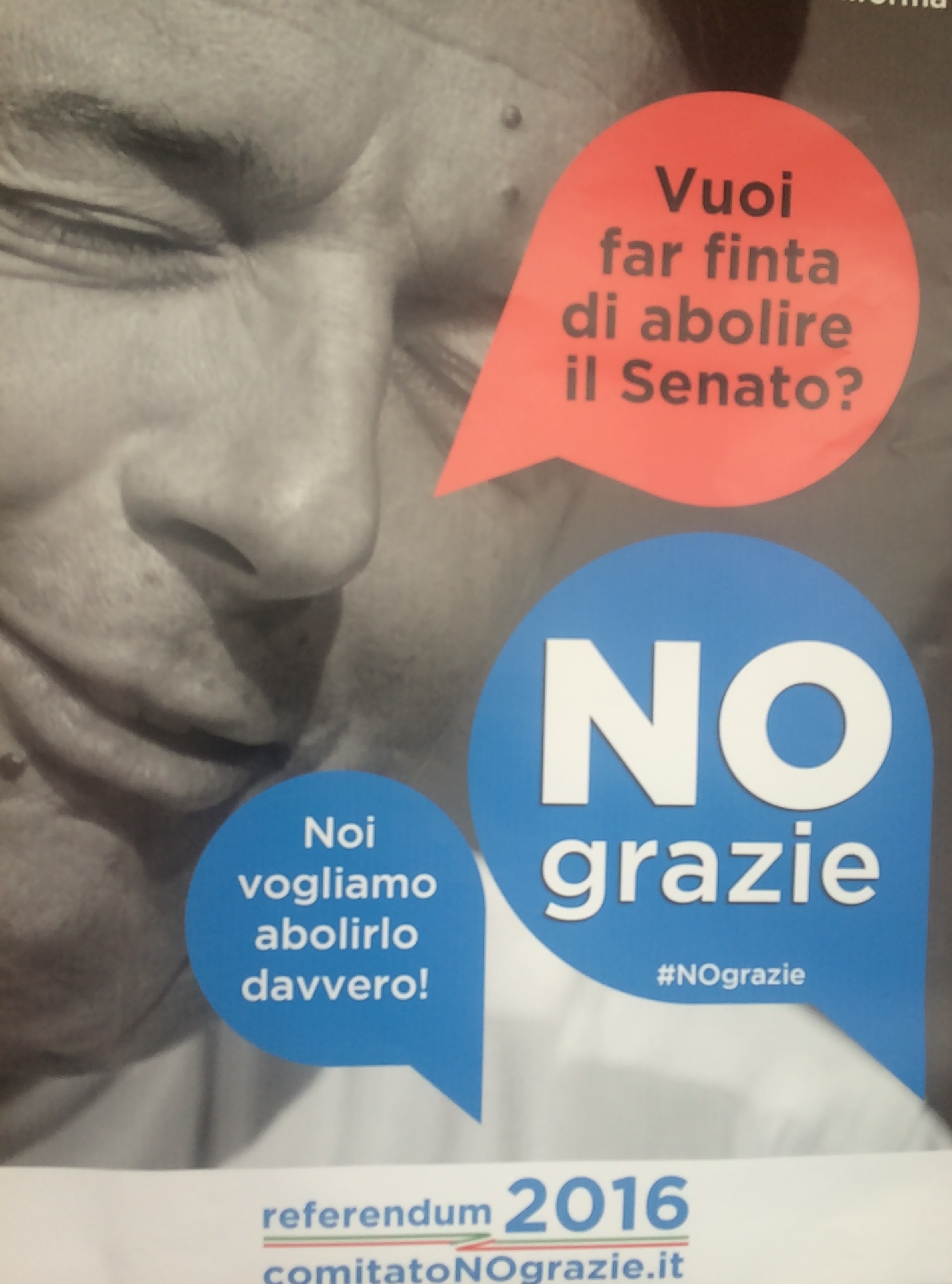 no grazie DEPLIANT