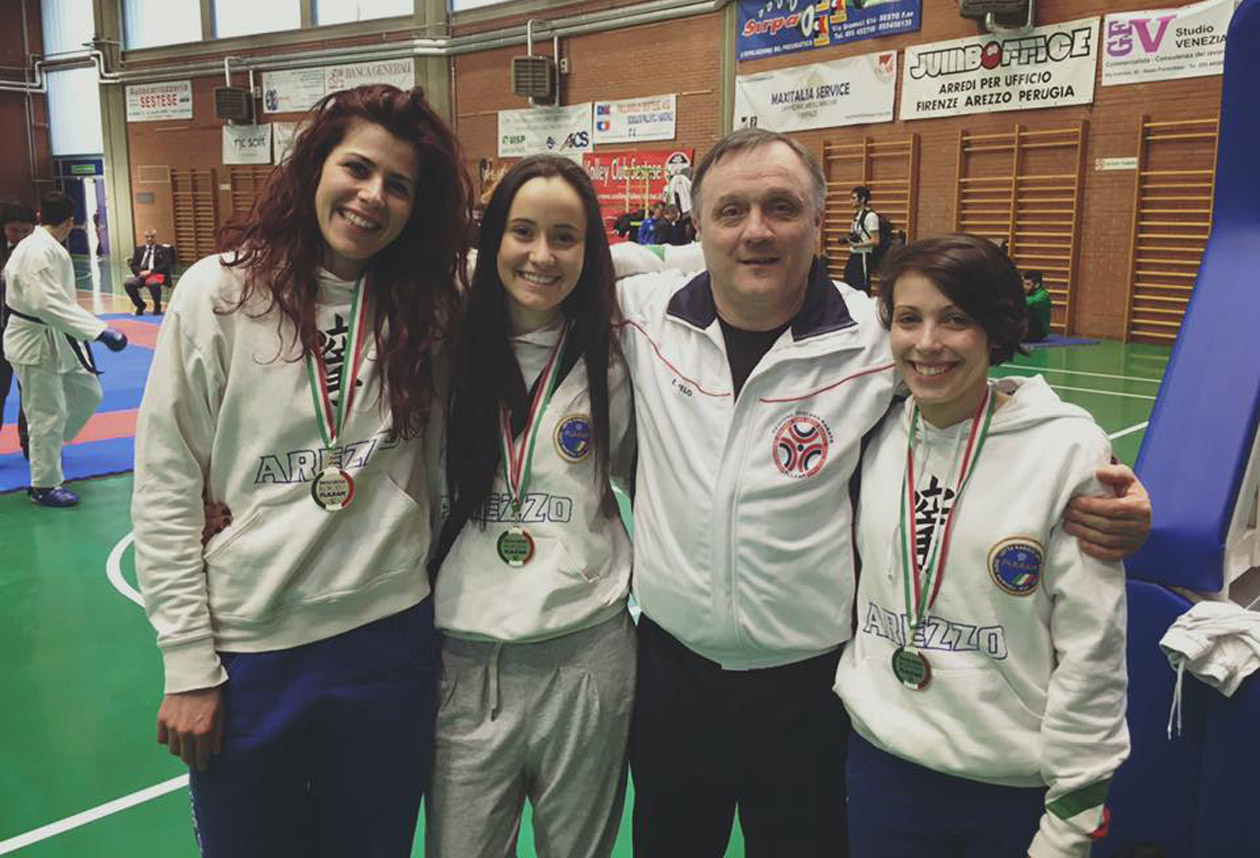 Arezzo Karate Marchesini Badalotti Pelo Marrone