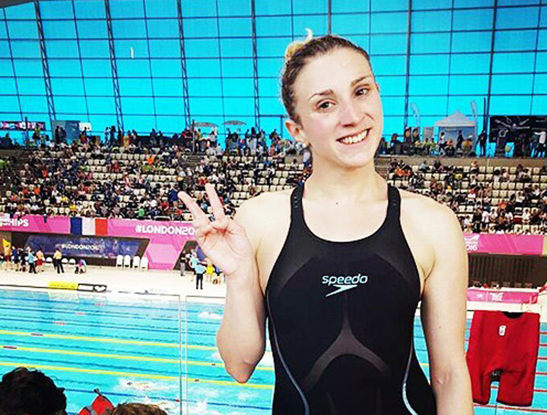 Chimera Nuoto Giulia Fucini Europei 1