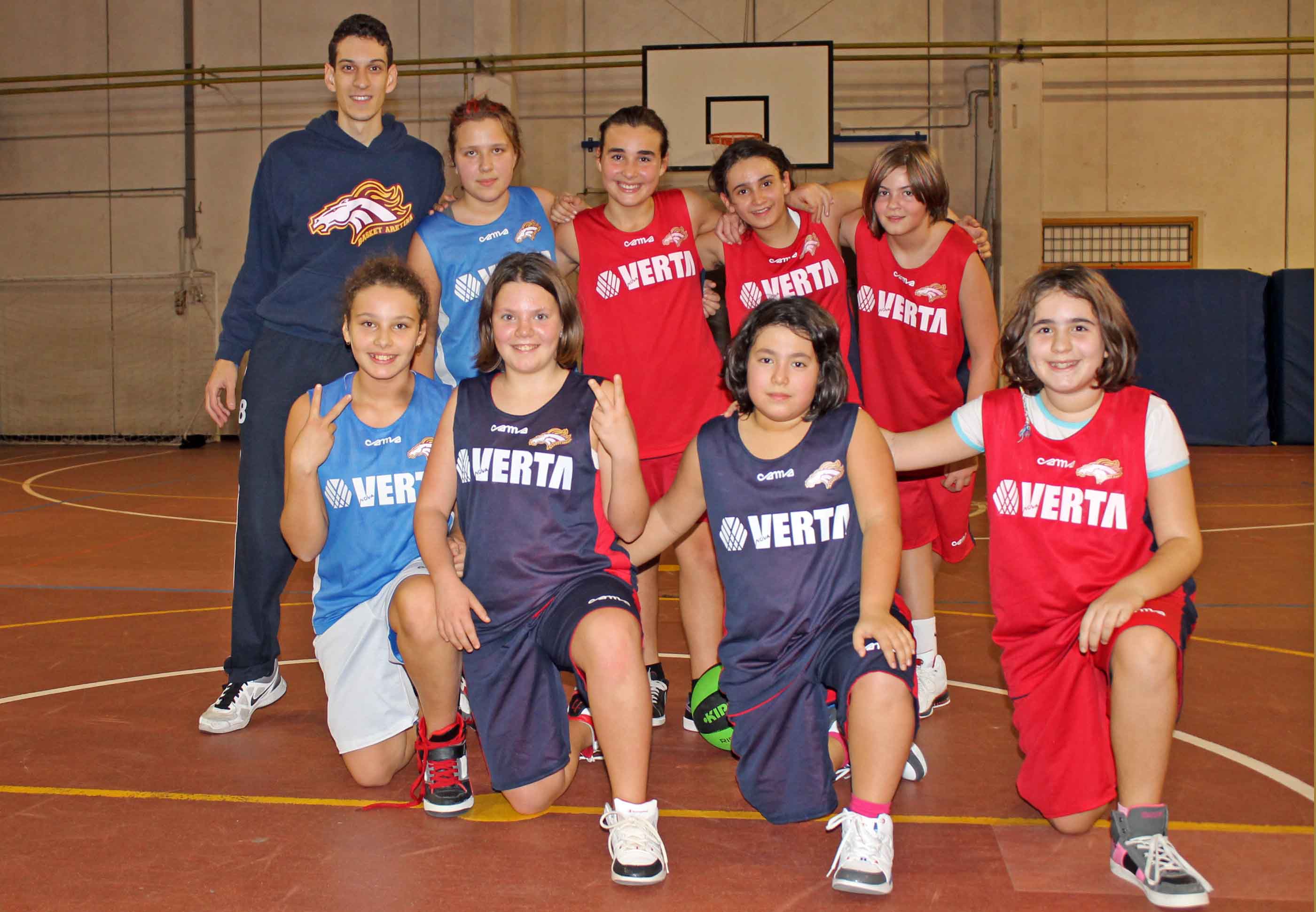 Scuola Basket Arezzo Femminile 2015 2016 1