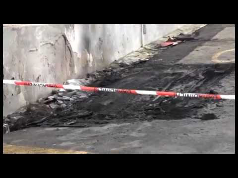 Pergine(Ar). Bottiglia incendiaria lanciata contro la caserma dei carabinieri