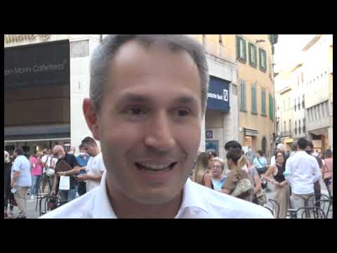 Amministrative 2020, Marco Donati presenta la candidatura in Piazza San Jacopo