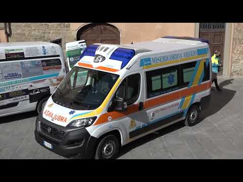 Arezzo. Due nuovi mezzi per la Misericordia