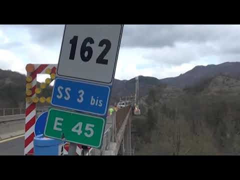 E45, ripartono lavori di manutenzione sul viadotto “Puleto”