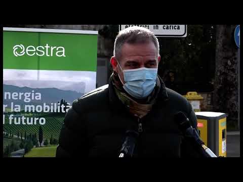 Lucignano(Ar). Inaugurata la stazione di ricarica elettrica per le auto in Largo San Giusto
