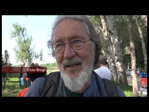 Tre giorni a piedi lungo l'antica via Cassia: è partito il Cammino della Setteponti