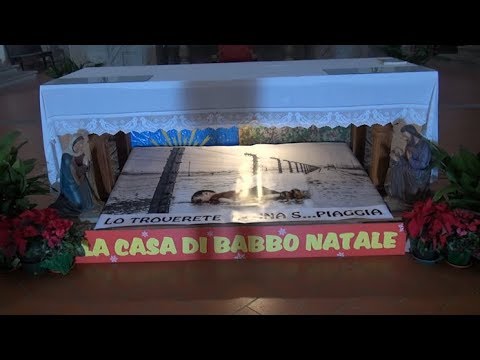 Cortona, nel presepe la foto del piccolo Alan al posto della statua di Gesù