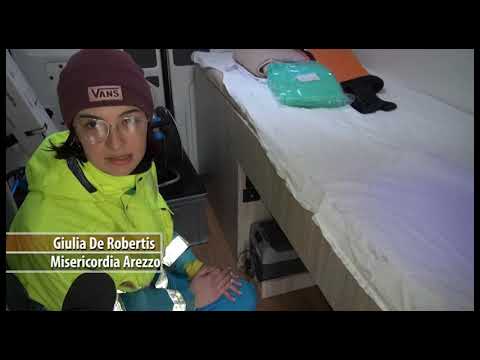 Coronavirus, la Misericordia di Arezzo mette in campo un camper sanitario e un'ambulanza dedicata