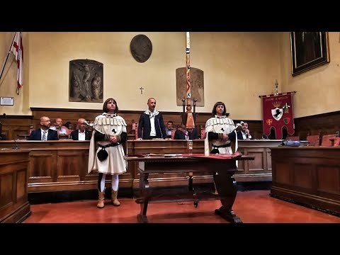 Giostra, presentata la lancia d'oro dedicata a Leonardo Da Vinci