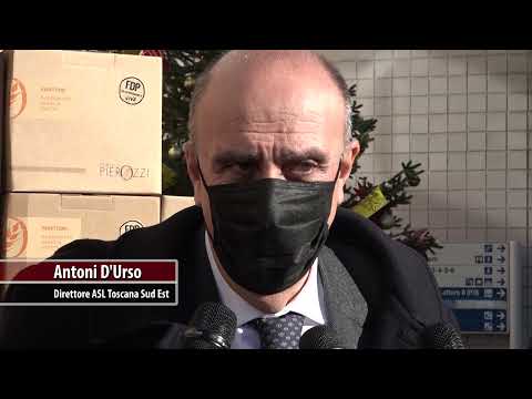 L'iniziativa del Calcit Arezzo, panettoni in regalo al San Donato