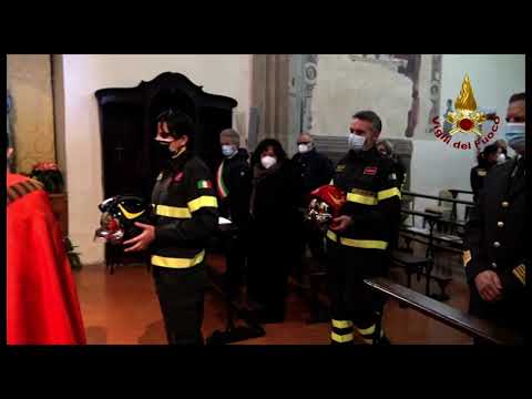 Santa Barbara, i Vigili del Fuoco celebrano Santa Barbara
