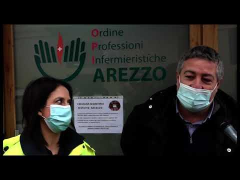 Arezzo. Dal Calcit 5mila guanti per i sanitari