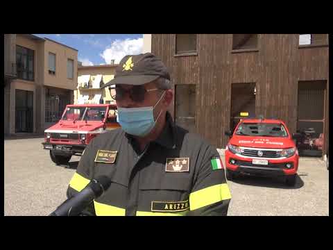 Cambio della guardia al comando dei Vigili del Fuoco di Arezzo 