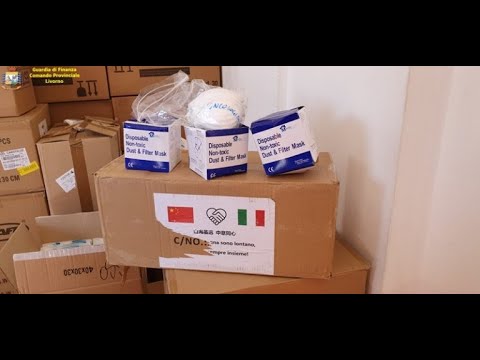 Sequestrate 64mila mascherine irregolari, erano destinate anche al San Donato