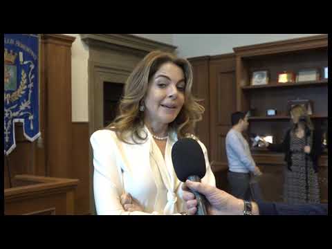 Claudia Gerini a Castiglion Fiorentino, “accolta come una regina”
