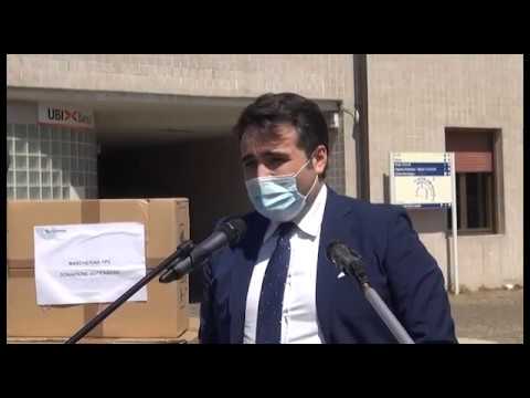 Arezzo, dalla Gutenberg oltre 2mila mascherine per gli infermieri