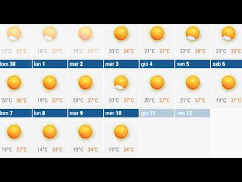 Arezzo, allarme caldo: nei prossimi giorni temperature bollenti