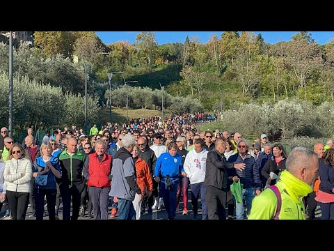 Castiglion Fiorentino (Ar), in 500 in marcia in ricordo di Federica Canneti