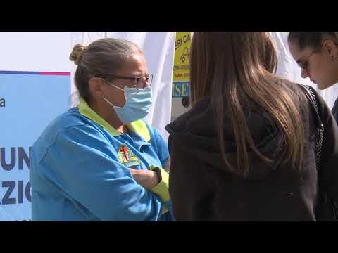 Camper vaccinale, successo nel fine settimana ad Arezzo 