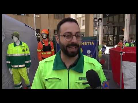 “Conosci la protezione civile della tua città”: l'associazione La Racchetta scende in piazza