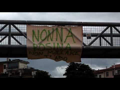 Covid: è morta nonna Rosina. Era per lei lo striscione fuori dal San Donato