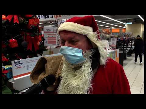 Babbo Natale speciale all'interno di Conad. Il 