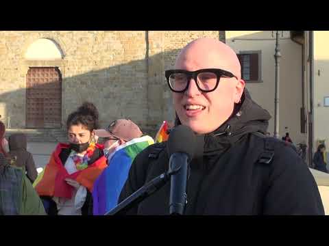 DdL Zan bocciato, le proteste a Arezzo