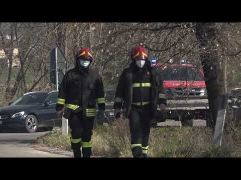 Levane(Ar). Incendio nella notte distrugge lo stabilimento Valentino
