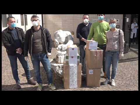 Mascherine per Ospedale, Centro Chirurgico e Municipale, la donazione del Carnevale dell’Orciolaia 